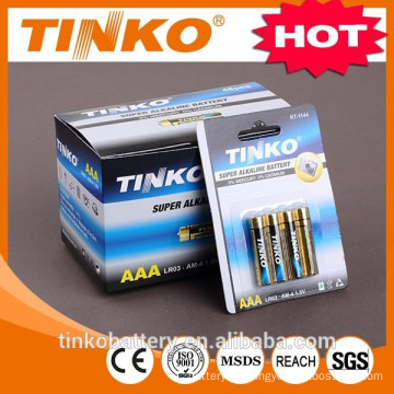 OEM welcomed LR03 Alkaline battery